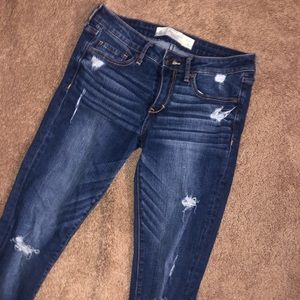 Abercrombie & Fitch dark wash jeans